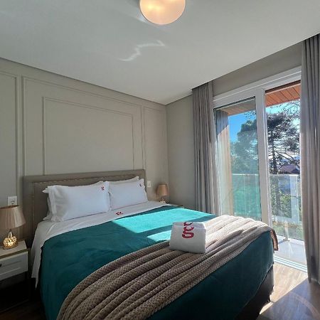 Appartement Alpes 307 - Ape Novo Em Gramado C/ Garagem Extérieur photo