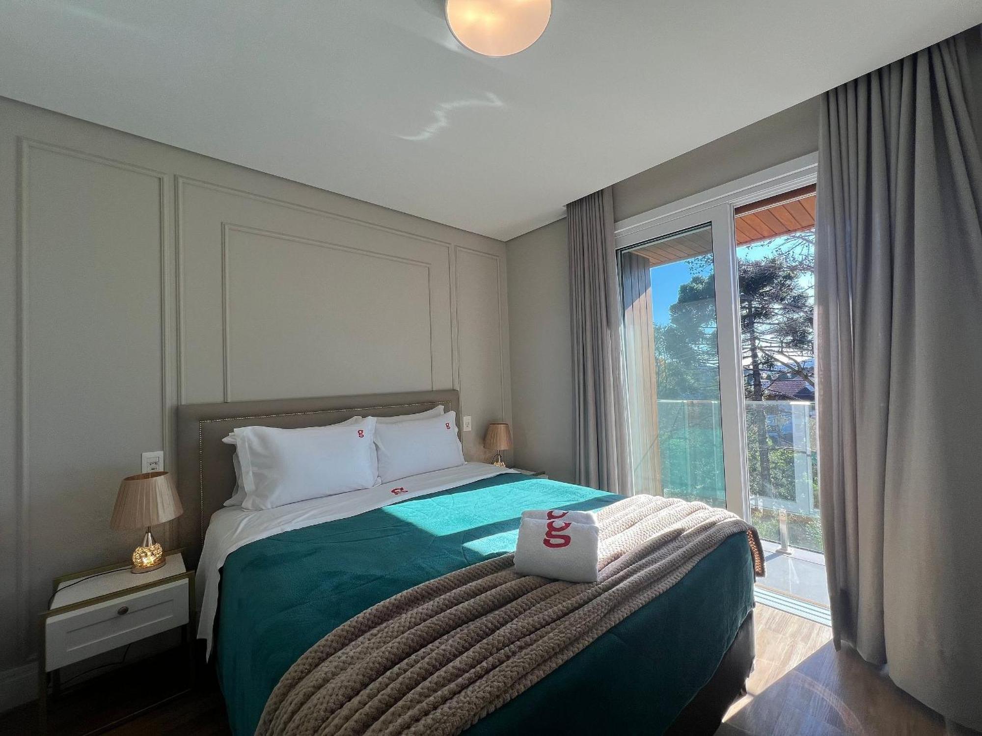 Appartement Alpes 307 - Ape Novo Em Gramado C/ Garagem Extérieur photo