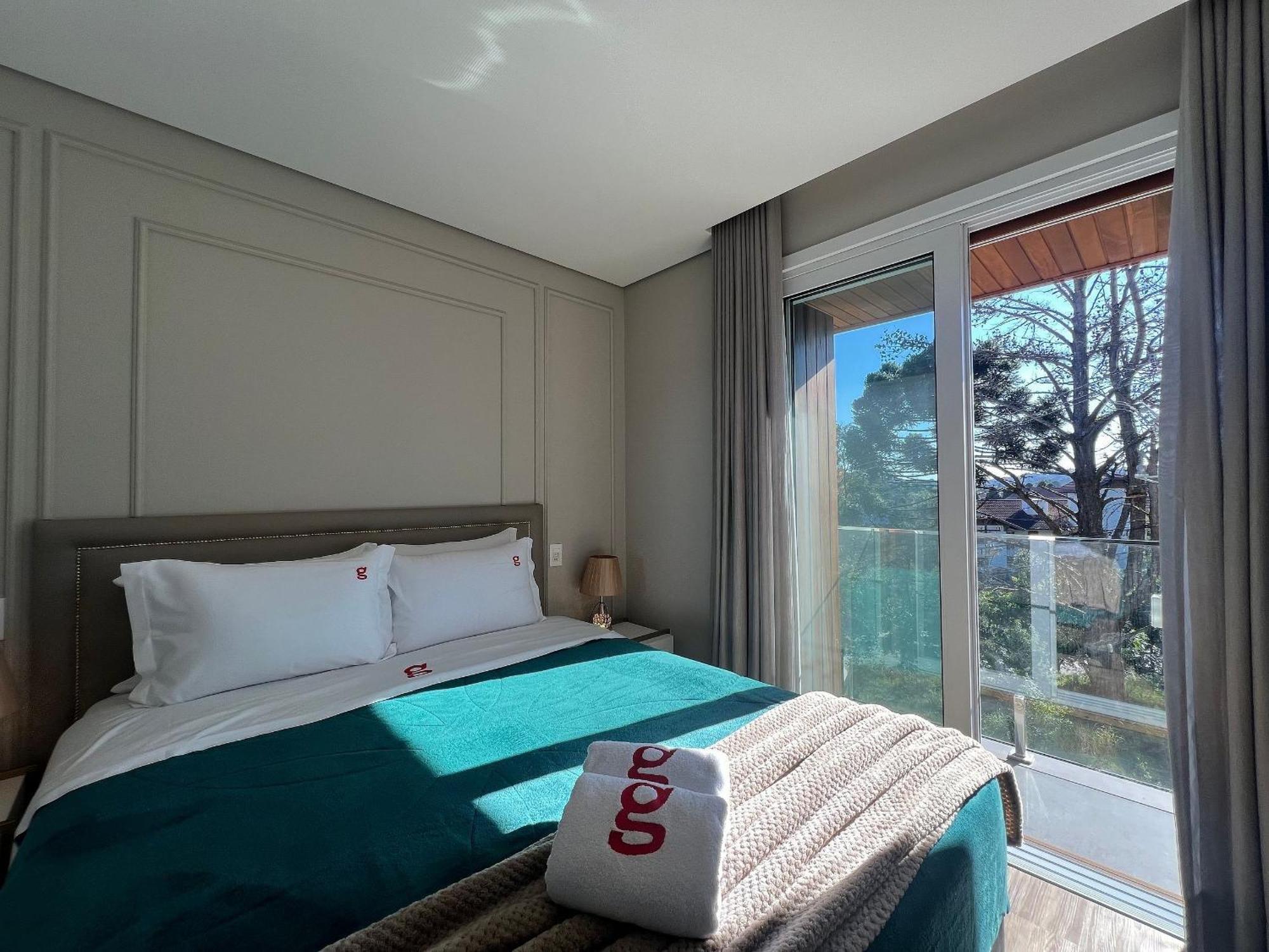 Appartement Alpes 307 - Ape Novo Em Gramado C/ Garagem Extérieur photo
