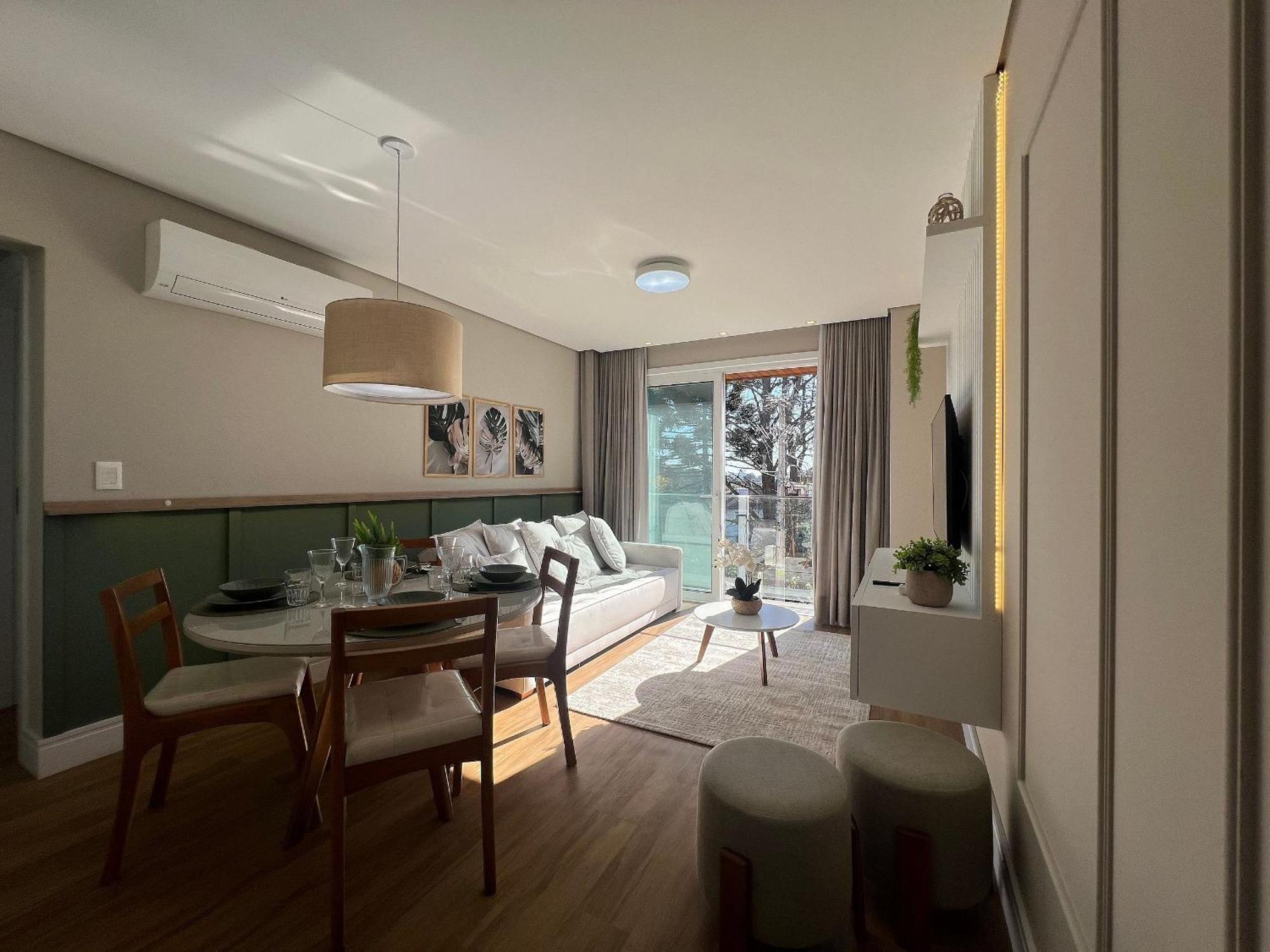 Appartement Alpes 307 - Ape Novo Em Gramado C/ Garagem Extérieur photo